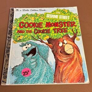 Sesame Street Cookie Monster and the Cookie Tree Book